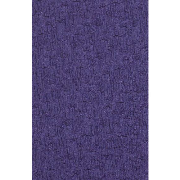 Sabina Musayev Revolve Nofit Blue Mock-Neck Unlined Textured Midi Dress Medium - Picture 16 of 16